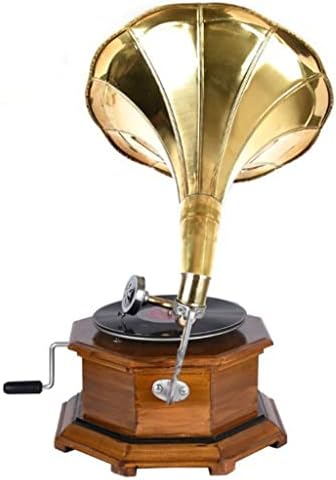 KJHD Zyzmh vinylový prehrávač gramofónový prehrávač Vintage vzhľad replika Retro prehrávač fonograf Indický ručne
