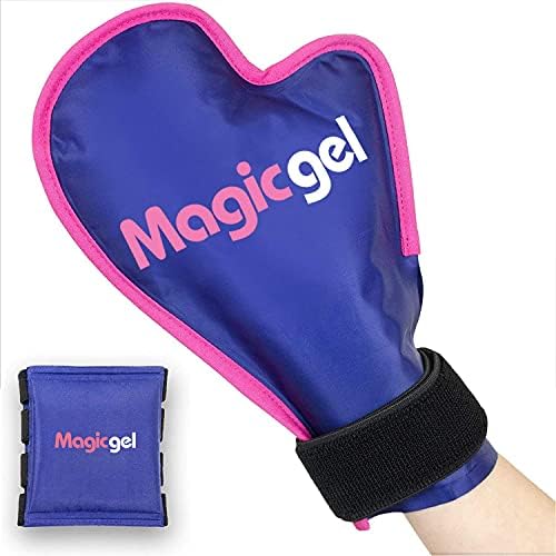 Veľký opakovane použiteľný a stredne veľký balík horúcich alebo studených rukavíc na ľad od Magic Gel