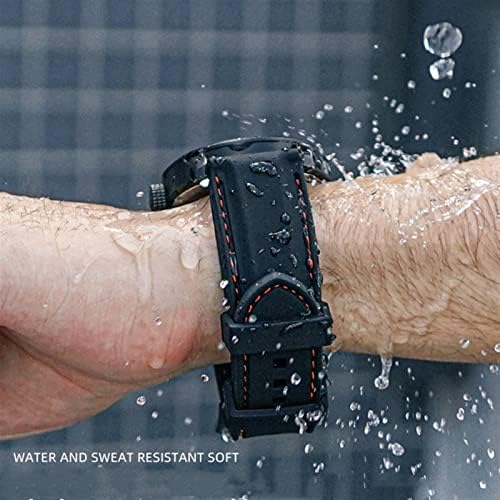 GANYUU Silikónové watchband pre Huawei GT2 007 BM8475 hodinky popruhy príslušenstvo športové náramok 20mm 22mm