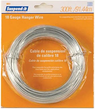 Suspend-It 8851 18 Gauge závesný drôt 300-stopový valec pre závesné stropné mriežky