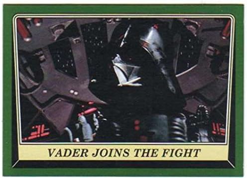 Topps Star Wars Rogue One Mission Briefing Zelená 60 Vader sa pripojí k boju oficiálna Zberateľská obchodná