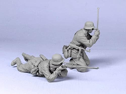 Splindg 1: 35 živicový Vojak Model Druhej svetovej vojny nemecká armáda sa musí zostaviť a maľovať sami / / K9770
