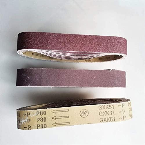 Simwa brúsny pás 10ks 680 X 40 mm brúsne leštiace brúsne pásy brúsny papier na pás zrnitosť 60-800 brúska na