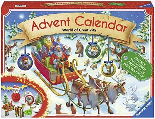Adventný Kalendár Ravensburger-Vytvorte Si Vlastný Adventný Kalendár Vianočných Ozdôb