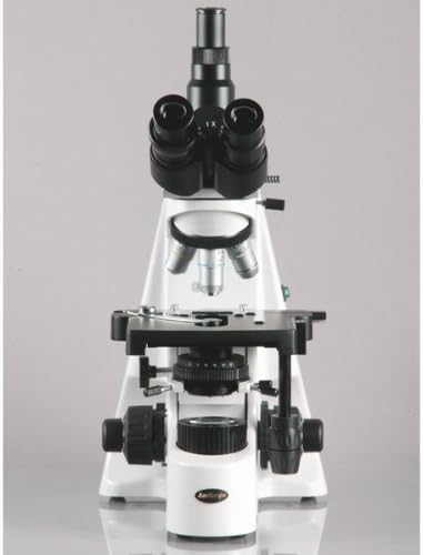 Profesionálny Trinokulárny zložený mikroskop AmScope T660B, zväčšenie 40x - 2000x, okuláre WH10x a WH20x Super-Widefield,