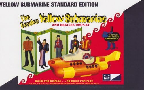 Sada Plastových Modelov Beatles Yellow Submarine!